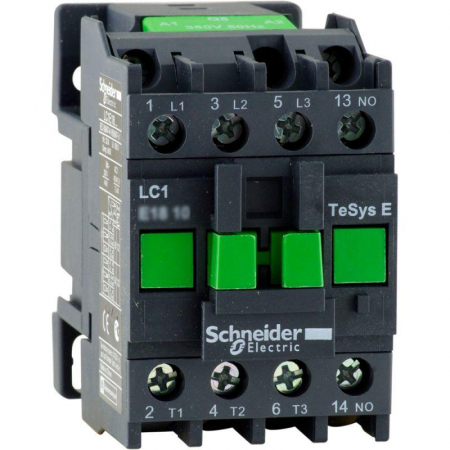 LC1E2510Q5 Контактор 3п 25А 1НО 380В AC TeSys E SchE 