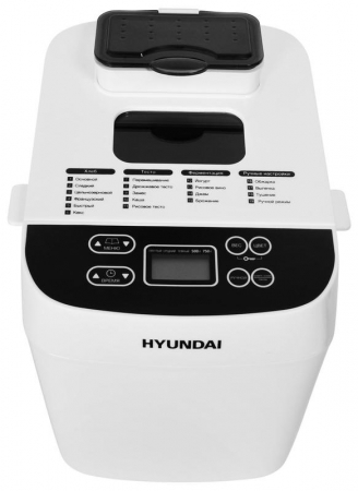 1468984 Хлебопечь HYBM-3080 500Вт бел./сер. HYUNDAI 