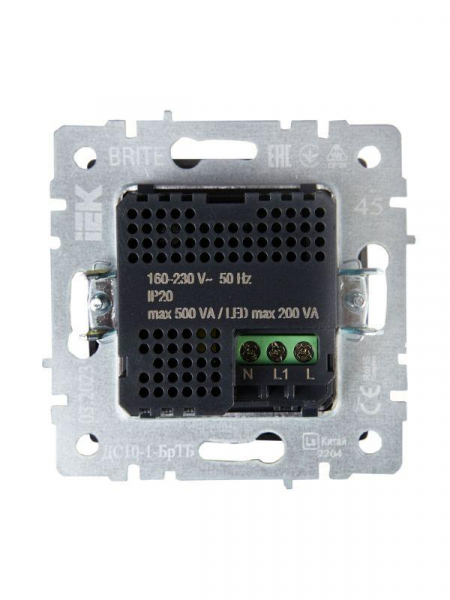 BR-MS10-N-150-05-K45 Датчик движения BRITE ДС10-1-БрТБ механизм бронза IEK 