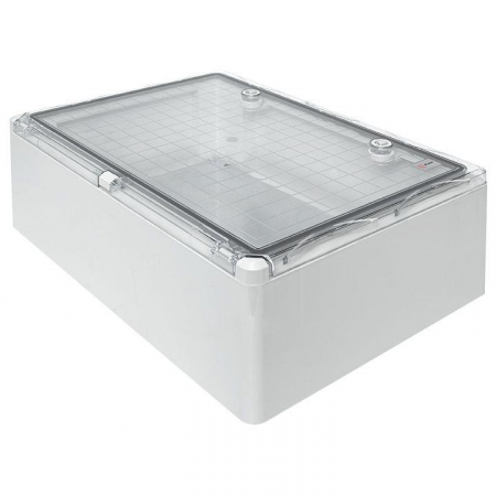 PBT65MP005 Бокс пластиковый с монтажной платой 500х350х190 IP65 прозр. дверь PROxima EKF 