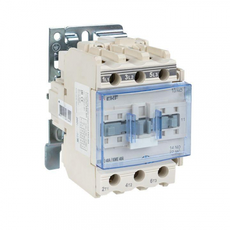 ctr-s-40-220 Контактор КМЭ 40А кат. 195.5-253В AC 1НО+1НЗ EKF 