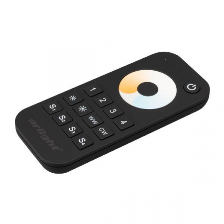 031936 Пульт SMART-R34-MIX Black (4 зоны 2.4G) IP20 пластик Arlight 