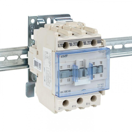 ctr-s-40-220 Контактор КМЭ 40А кат. 195.5-253В AC 1НО+1НЗ EKF 