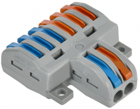 UKZ20-4126-004 Клемма строительно-монтажная СМК 222-4126 (уп.4шт) IEK 