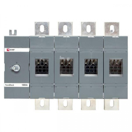 tb-s-1000-4p Рубильник 4п 1000А без рукоятки управления TwinBlock EKF 