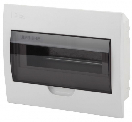 Б0041513 Бокс ЩРВ-П-12 мод. встраив. пластик IP41 SIMPLE NO-box_simple-plastic_12_flush ЭРА 