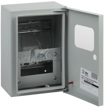Б0041651 Корпус металлический ЩУРн-1/6 285х190х145 IP31 NO_SIMPLE_STM_SHK-1/6_IP31 ЭРА 