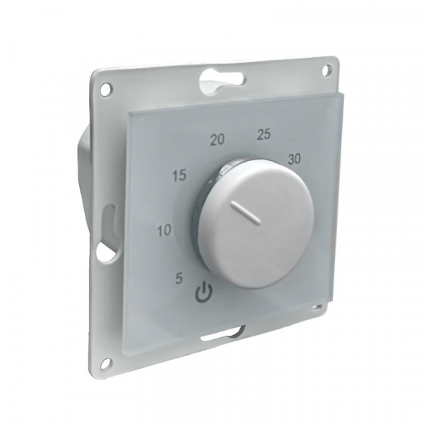 Extherm Th-HF-V-W Термостат механический Th-HF-V-W 16А 3.6кВт для теплых полов датчик пола с возможн. установкой в рамку Legrand Valena бел. EXTHERM Th-HF-V-W