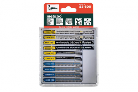 623600000 Набор 10 пилок 2х(Т101В;Т144D;T111C;T118A;T118B) (уп.10шт) Metabo 