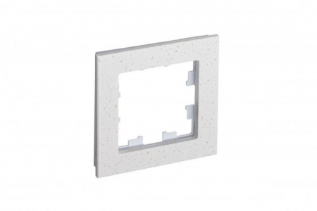 ATN343101 Рамка 1-м AtlasDesign Nature мрамор крем роял SE 