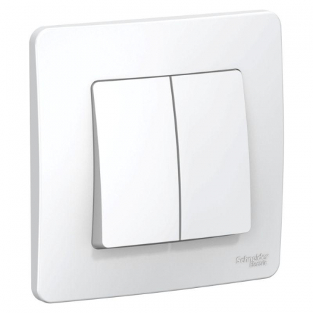 BLNVS006501 Выключатель 2-кл. СП Blanca 6А IP20 (сх. 5) 250В бел. SE 