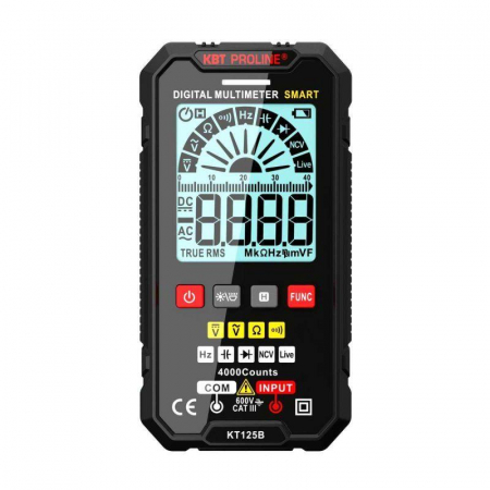 86325 Мультиметр цифровой SMART KT 125В PROLINE КВТ 