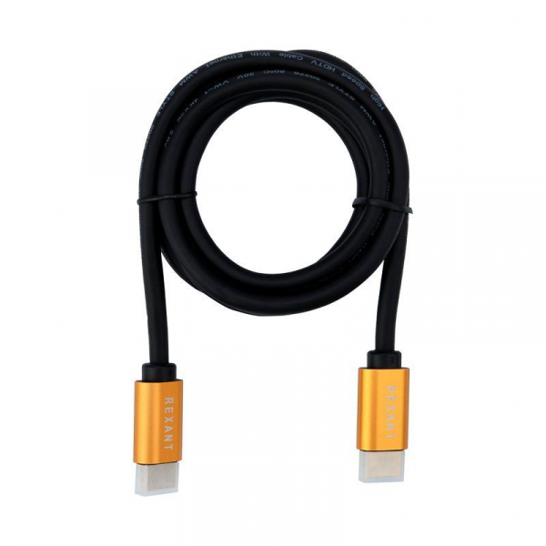 17-6103 Кабель HDMI - HDMI 2.0 1.5м (GOLD) Rexant 