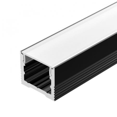 032997 Профиль SL-SLIM-H13M-2000 BLACK L2000 алюм. Arlight 