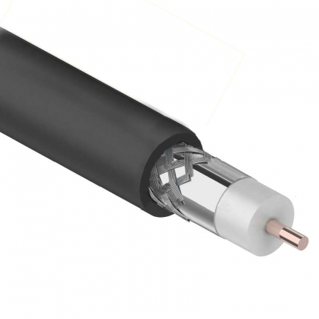 01-3011 Кабель RG 11/U (75 Ом) бухта Ч (м) Rexant 