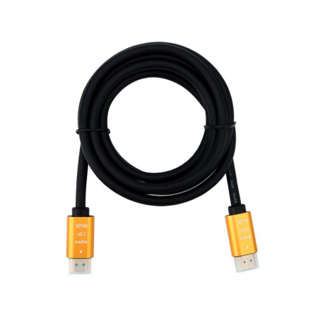17-6104 Кабель HDMI - HDMI 2.0 2м Gold Rexant 