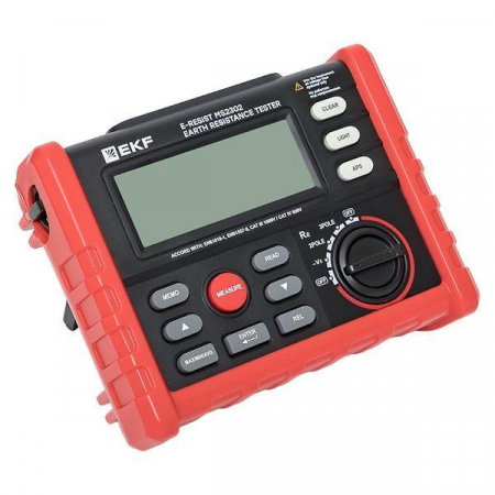 ms2302 Измеритель сопротивления заземления цифровой E-Resist MS2302 Professional EKF 