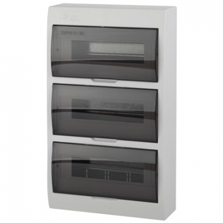 Б0041529 Бокс ЩРН-П-36 мод. навесной пластик IP41 SIMPLE NO-box_simple-plastic_36_surface ЭРА 