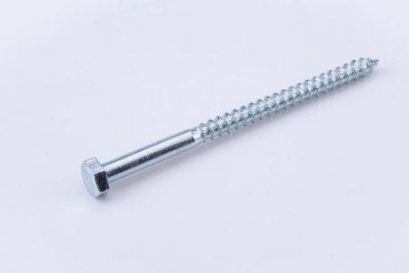 UTORM2170504 Шуруп сантехнический 6.0х70 цинк. DIN571 (уп.40шт) коробка СТРОЙМЕТИЗ 