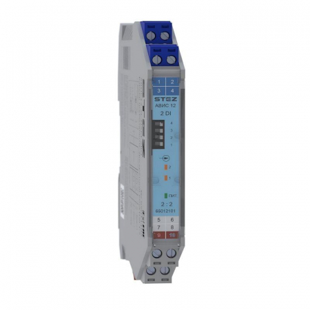 65012101 Барьер искрозащиты разделительный переключающий усилитель АВИС12-SL-2NAM-2RO-N СТЭЗ 