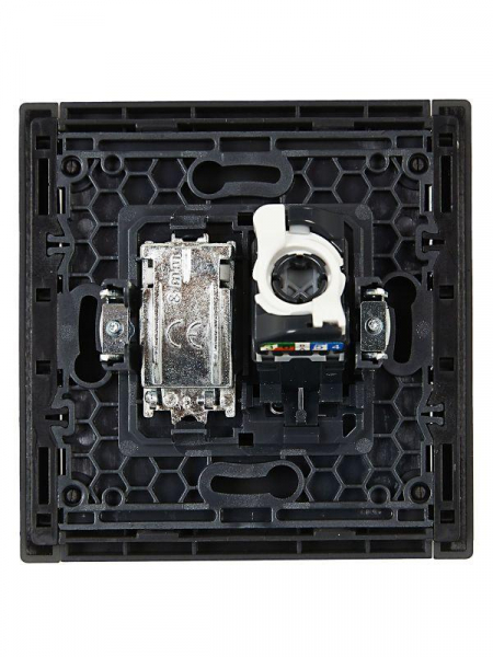 FP-AK20-1-K03 Розетка 2-м TV+RJ45 кат.5E FORTE&PIANO FP336 сер. IEK 
