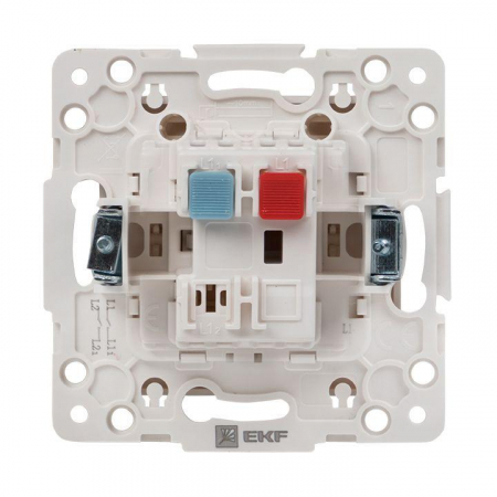 EYV10-121-10 Выключатель 1-кл. Стокгольм 10А механизм бел. PROxima EKF 