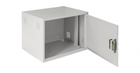 EC-WS-096045-GY Шкаф антивандальный 9U 600х470х450мм настенный сер. NETLAN 