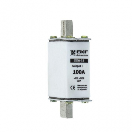 fus-33-0/160 Вставка плавкая ППН-33 160/160А габарит 0 PROxima EKF 