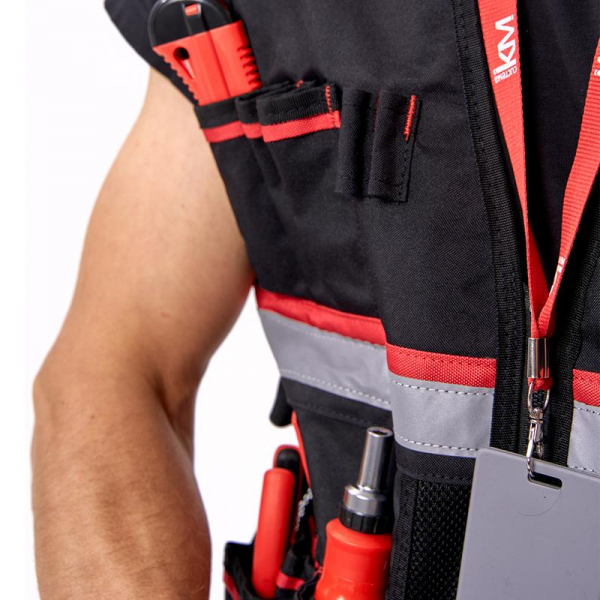 LO43175 Жилет монтажника КМ-TOOLVESTBAG-23 универс. регулир. КМ 