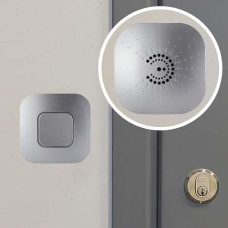 Б0017749 Звонок беспроводной BIONIC Silver ЭРА 