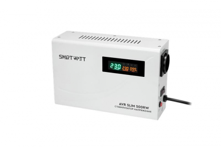 AVR SLIM 500RW Стабилизатор напряжения настенный SMARTWATT 