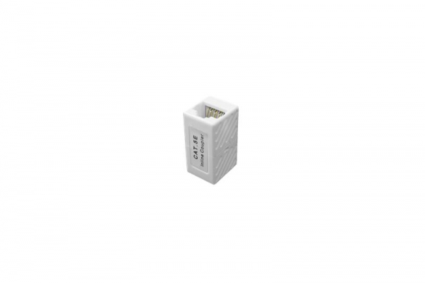 TKE-IC-8P8C-5E-UTP Адаптер проходной 8P8C(RJ-45) кат.5E UTP TOKOV ELECTRIC 