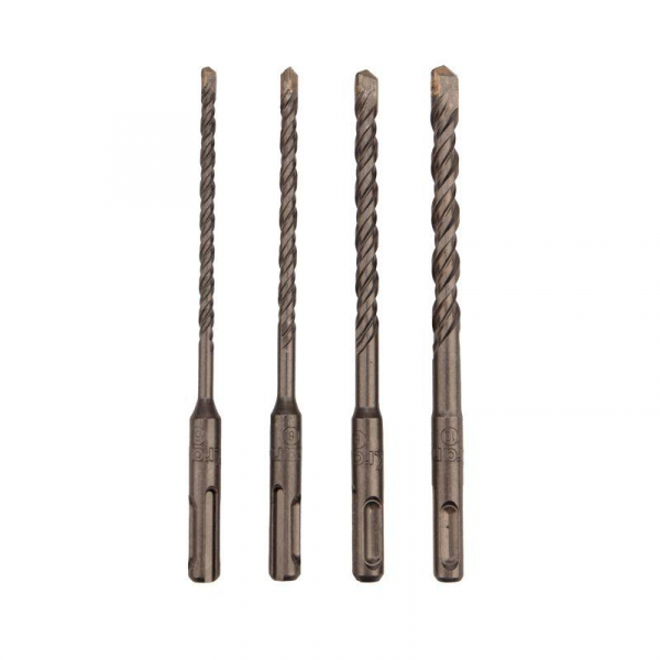 KR-91-0405 Набор буров по бетону 5-6-8-10х160мм 4шт пластик. коробка SDS PLUS Kranz 