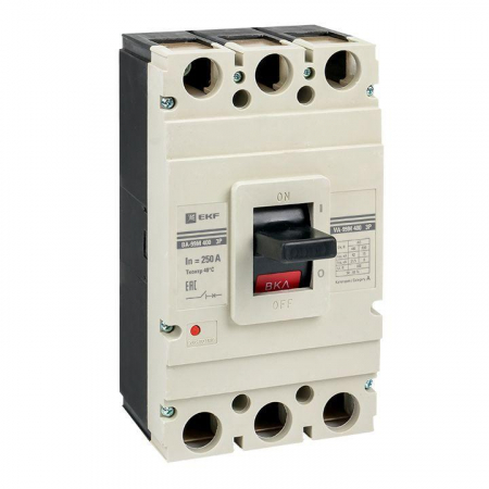 mccb99-400-250m Выключатель автоматический 3п 400/250А 42кА ВА-99М PROxima EKF 