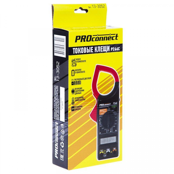 13-3052 Клещи токовые P266C PROCONNECT 