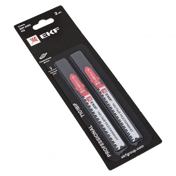pl-t101bif-2 Пилка для электролобзика T101BIF (чистовой рез ламината)(BIM) (уп.2шт) Professional EKF 