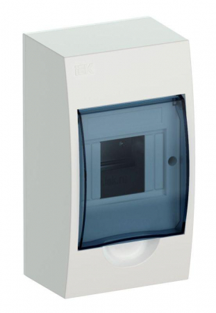 MKP12-N-04-40-20 Корпус навесной ЩРН-П-4 Krepta 3 IP41 пластик. бел. IEK 