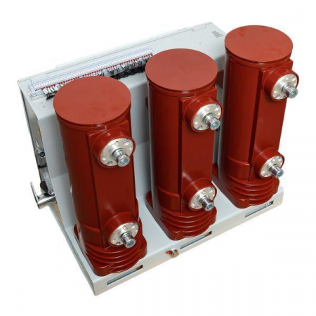 ppt22t2plb21s1631 Выключатель вакуумный BB/EKF-10-1600-31.5-210 стац. исполнения с правой и левой блокировкой с 2 ток. катушками откл. 5А опер. ток 220В AC/DC EKF 