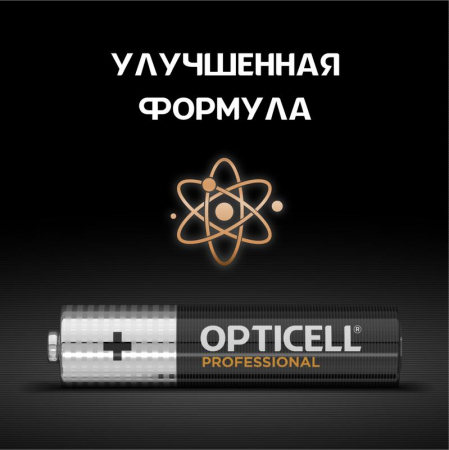 5052002 Элемент питания алкалиновый AAA/LR03 (блист. 4шт) Professional Opticell 