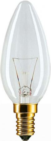 926000006814 Лампа накаливания Stan 40Вт E14 230В B35 CL 1CT/10X10 Philips 