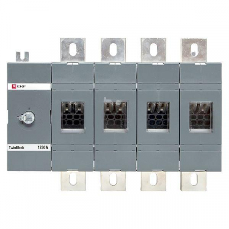 tb-s-1250-4p Рубильник 4п 1250А без рукоятки управления TwinBlock EKF 