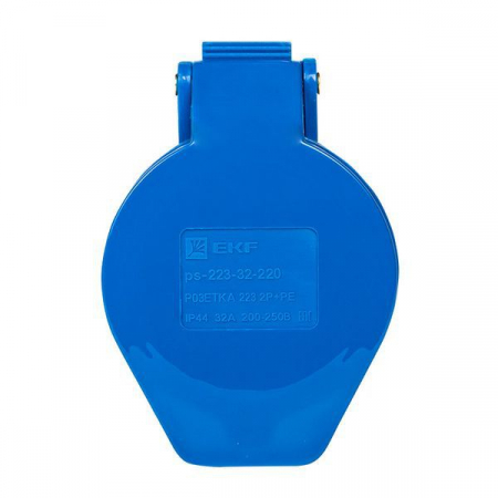 ps-223-32-220 Розетка кабельная 32А 220В 2P+E IP44 (223) EKF 
