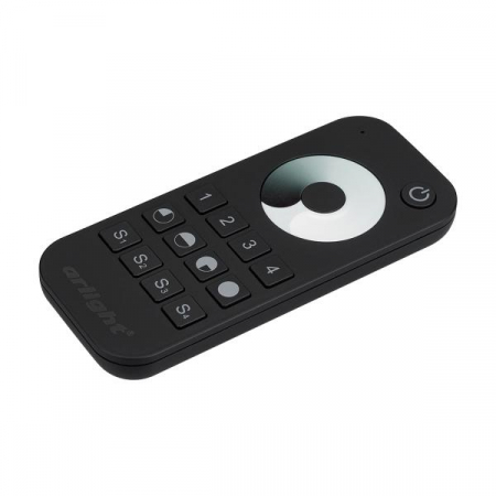 023475 Пульт SMART-R24-DIM Black (4 зоны 2.4G) IP20 пластик Arlight 
