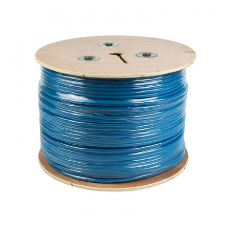 01-0147 Кабель витая пара F/UTP кат.6 4х2х23AWG solid PVC INDOOR син. (м) Rexant 