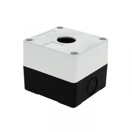 cpb-101-w Корпус КП 101 1 кнопка бел. EKF 