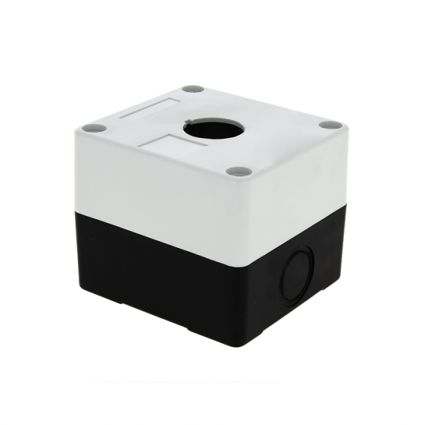 cpb-101-w Корпус КП 101 1 кнопка бел. EKF 