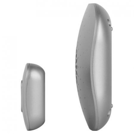 Б0017749 Звонок беспроводной BIONIC Silver ЭРА 