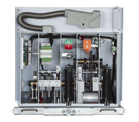 ppt22t2pbbv21v0625 Выключатель вакуумный BB/EKF-10-630-25-210-3 выкат. исполн. с магнитом блокировки включения с правой блокировкой с 2 ток. катушками откл. опер. 220В AC/DC EKF 