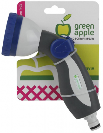 Б0017766 Пистолет-распылитель пластик 8 реж. (12/48/576) Green Apple 