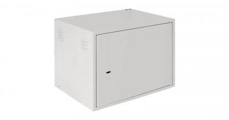 EC-WS-096045-GY Шкаф антивандальный 9U 600х470х450мм настенный сер. NETLAN 